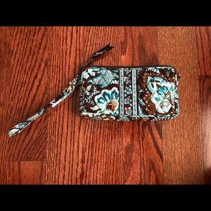 Vera Bradley Wristlet - Java Blue